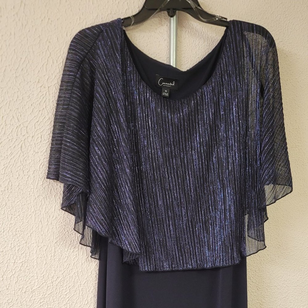 Navy blue knee length Dress